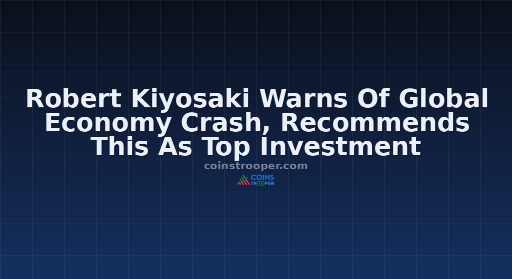 Robert Kiyosaki Warns Of Global Economy Crash, Recommends This As Top Investment
