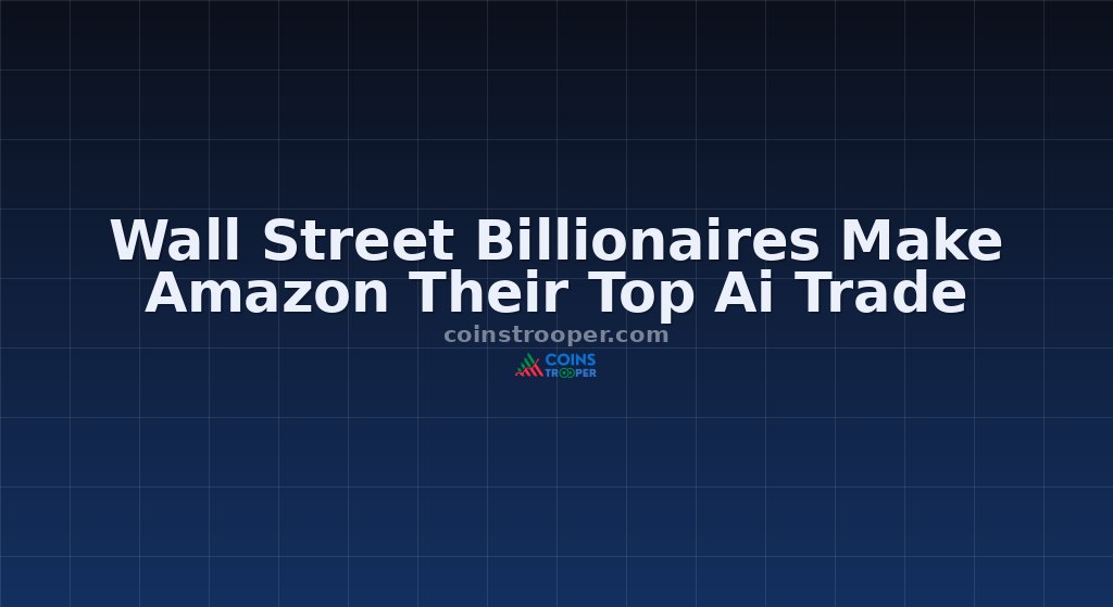 Wall Street Billionaires Make Amazon Their Top Ai Trade