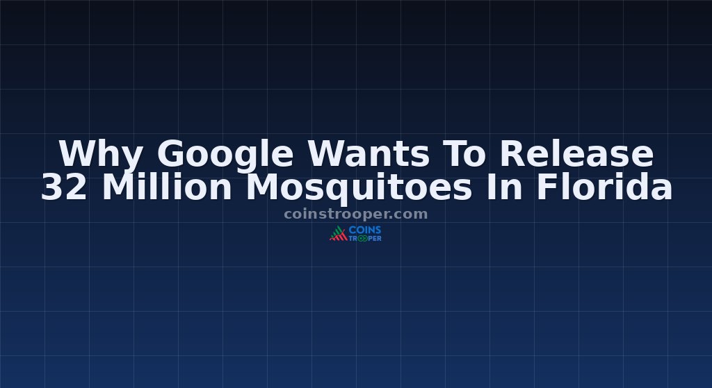 Why Google Wants To Release 32 Million Mosquitoes In Florida