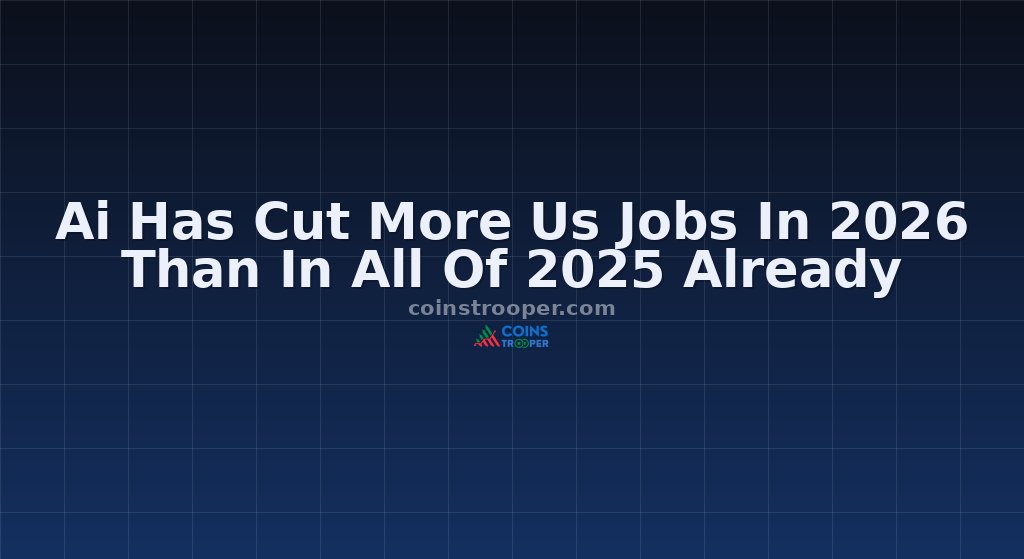 Ai Has Cut More Us Jobs In 2026 Than In All Of 2025 Already