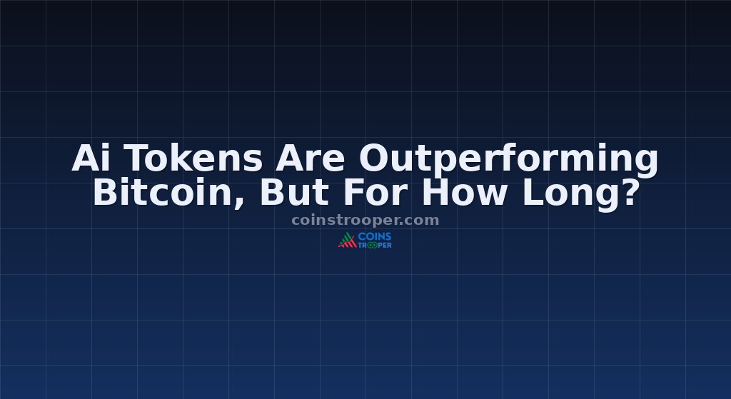 Ai Tokens Are Outperforming Bitcoin, But For How Long?
