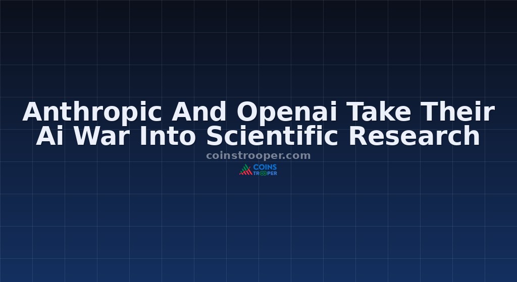 Anthropic And Openai Take Their Ai War Into Scientific Research