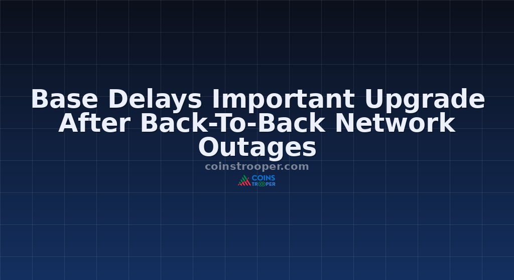 Base Delays Important Upgrade After Back-To-Back Network Outages