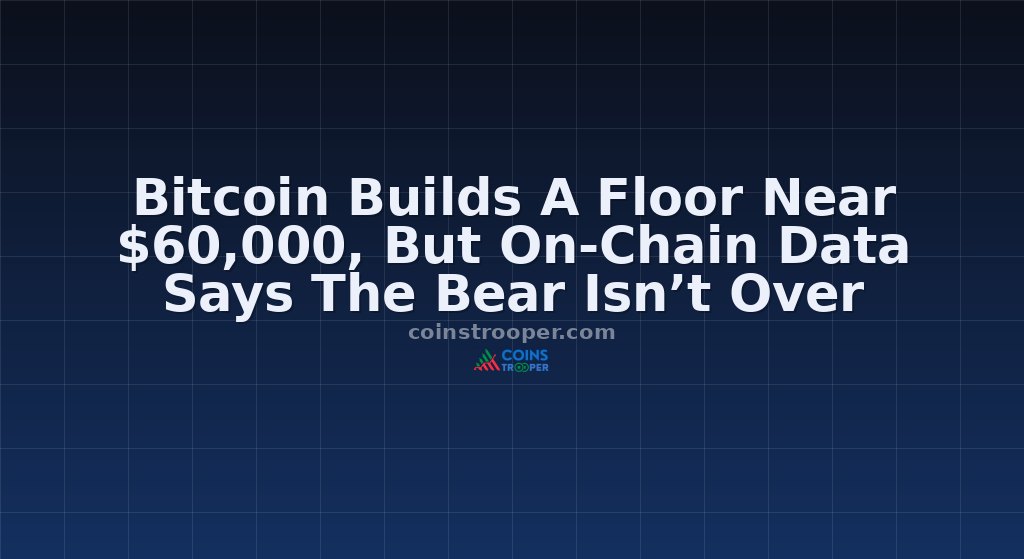 Bitcoin Builds A Floor Near $60,000, But On-Chain Data Says The Bear Isn’t Over
