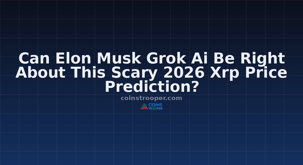 Can Elon Musk Grok Ai Be Right About This Scary 2026 Xrp Price Prediction?