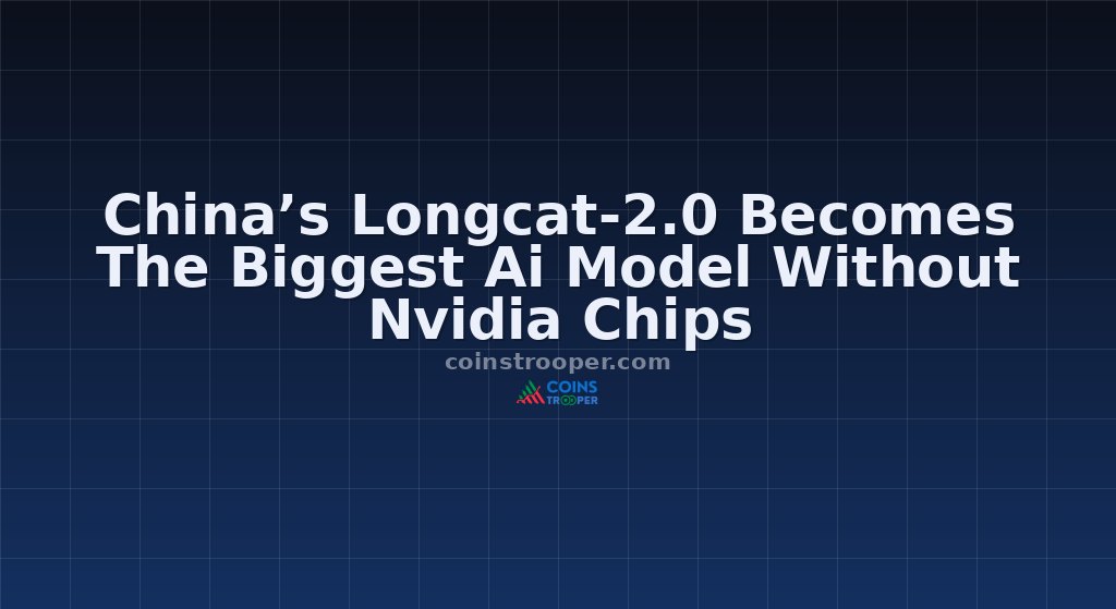 China’s Longcat-2.0 Becomes The Biggest Ai Model Without Nvidia Chips
