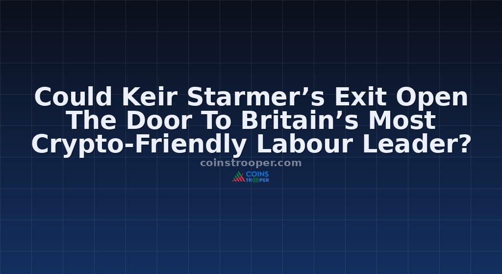 Could Keir Starmer’s Exit Open The Door To Britain’s Most Crypto-Friendly Labour Leader?