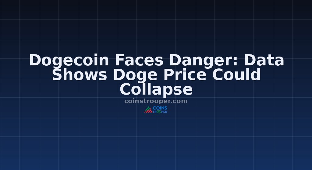 Dogecoin Faces Danger: Data Shows Doge Price Could Collapse