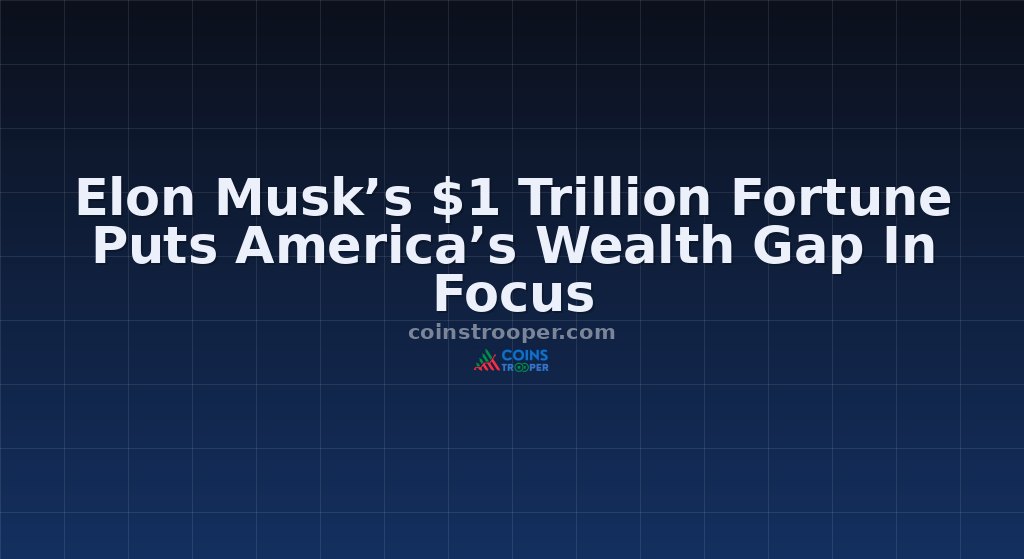 Elon Musk’s $1 Trillion Fortune Puts America’s Wealth Gap In Focus