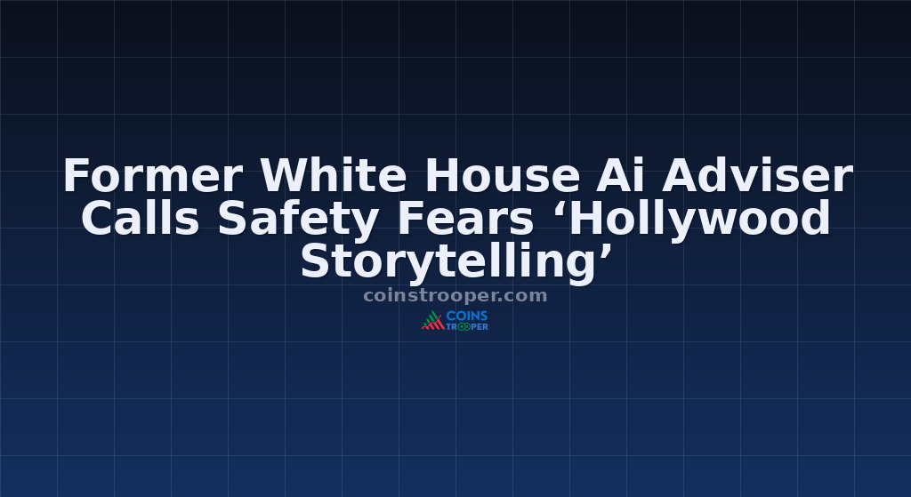 Former White House Ai Adviser Calls Safety Fears ‘Hollywood Storytelling’