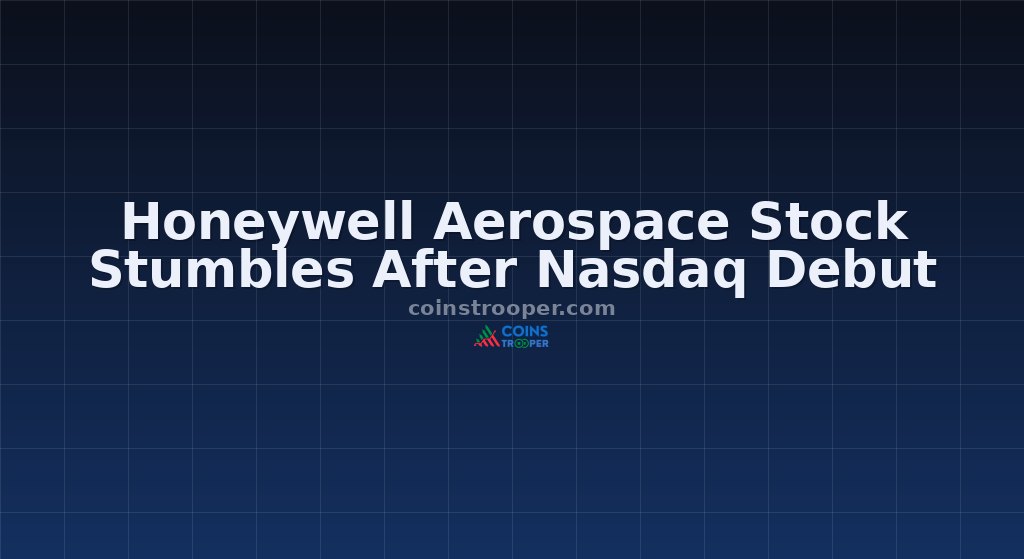 Honeywell Aerospace Stock Stumbles After Nasdaq Debut