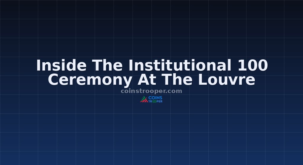 Inside The Institutional 100 Ceremony At The Louvre