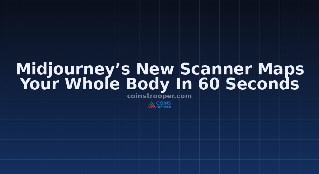 Midjourney’s New Scanner Maps Your Whole Body In 60 Seconds