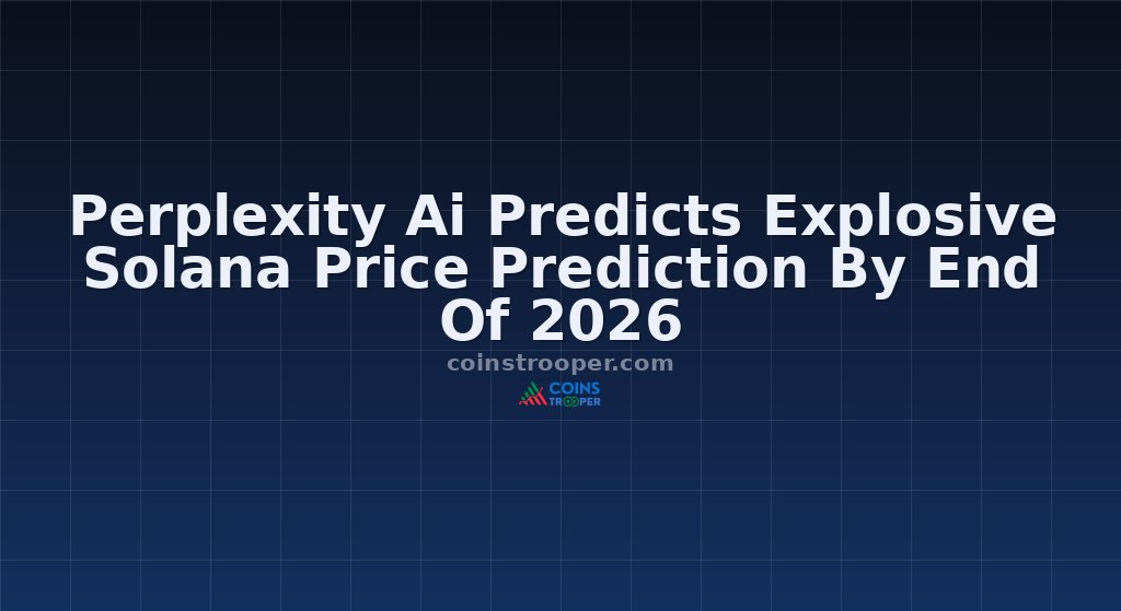 Perplexity Ai Predicts Explosive Solana Price Prediction By End Of 2026