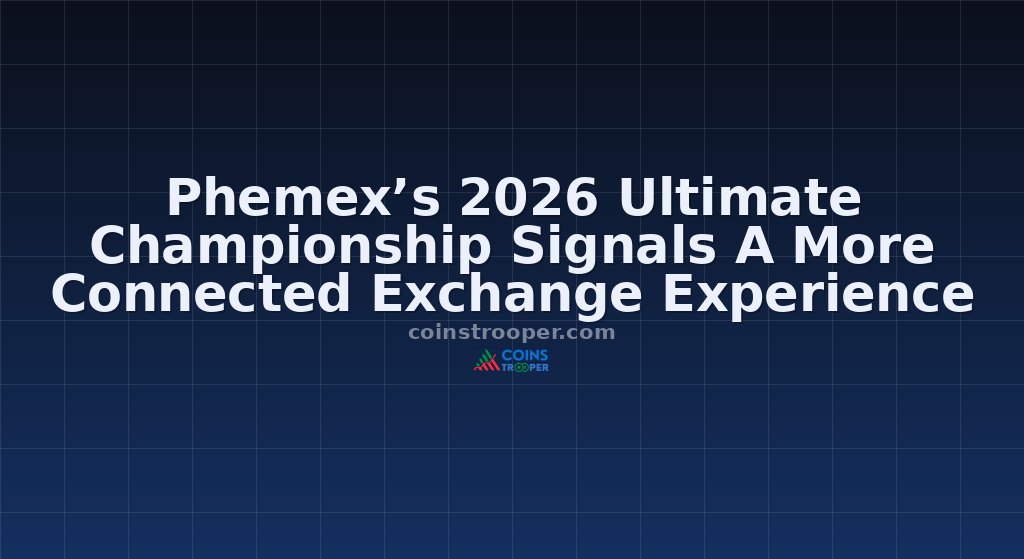 Phemex’s 2026 Ultimate Championship Signals A More Connected Exchange Experience