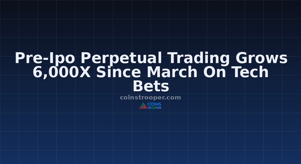 Pre-Ipo Perpetual Trading Grows 6,000X Since March On Tech Bets