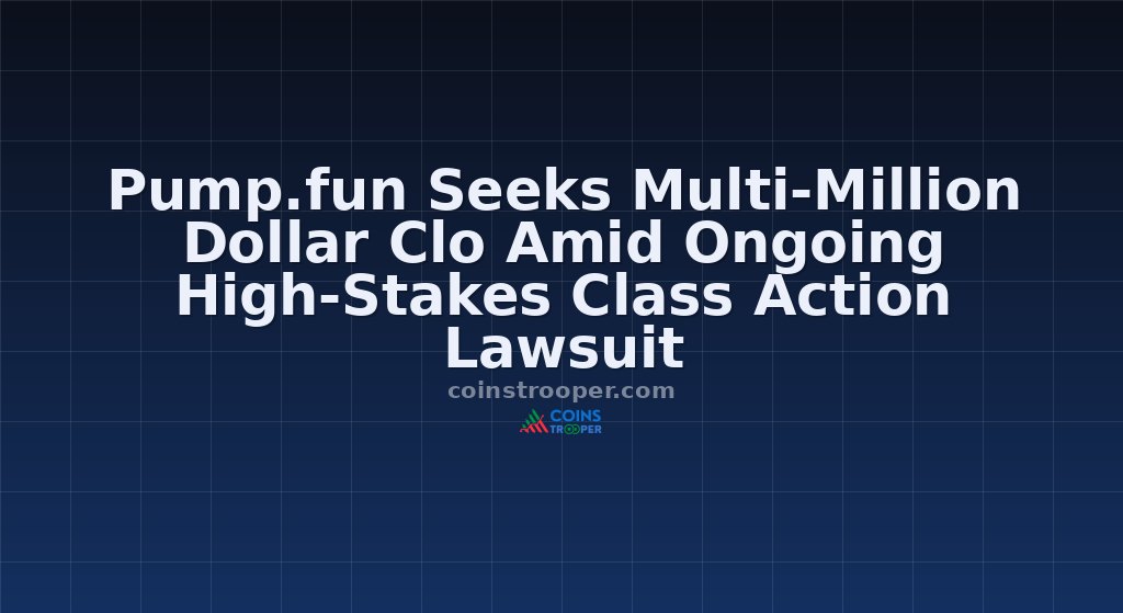 Pump.fun Seeks Multi-Million Dollar Clo Amid Ongoing High-Stakes Class Action Lawsuit