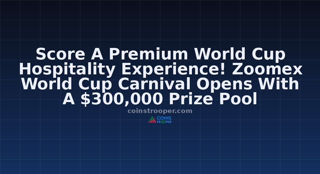 Score A Premium World Cup Hospitality Experience! Zoomex World Cup Carnival Opens With A $300,000 Prize Pool