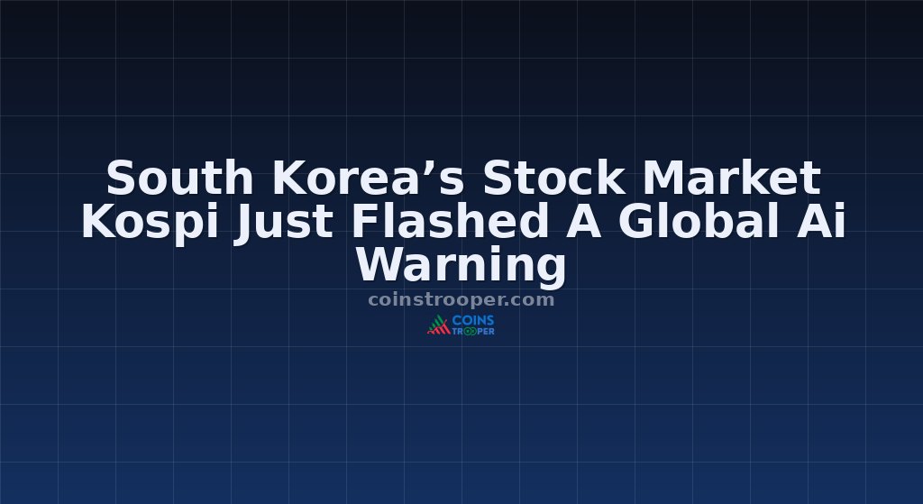 South Korea’s Stock Market Kospi Just Flashed A Global Ai Warning