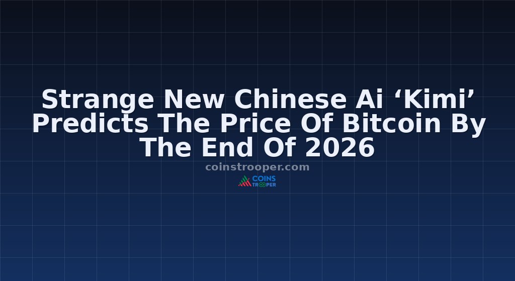 Strange New Chinese Ai ‘Kimi’ Predicts The Price Of Bitcoin By The End Of 2026