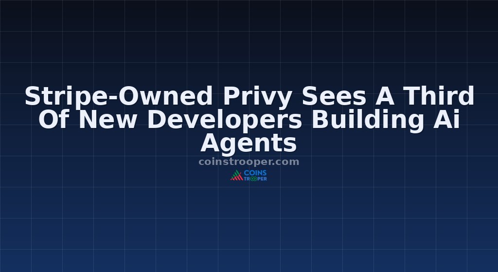 Stripe-Owned Privy Sees A Third Of New Developers Building Ai Agents