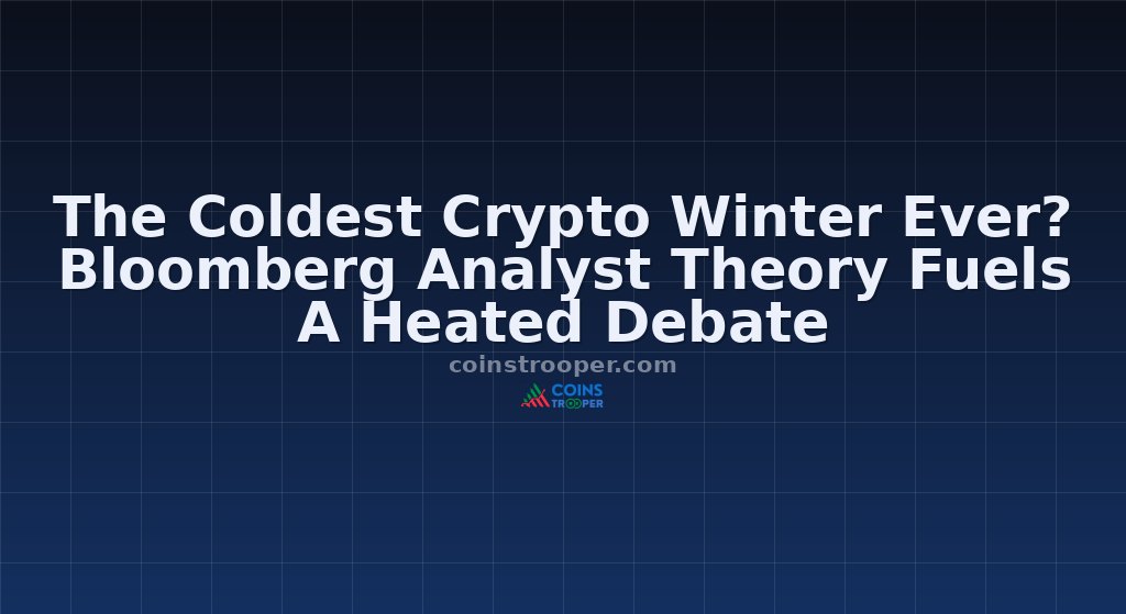 The Coldest Crypto Winter Ever? Bloomberg Analyst Theory Fuels A Heated Debate