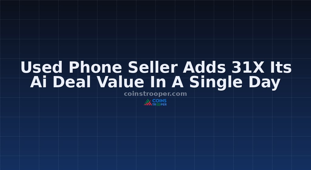 Used Phone Seller Adds 31X Its Ai Deal Value In A Single Day