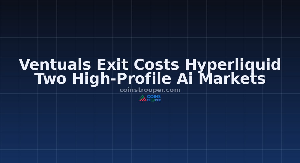 Ventuals Exit Costs Hyperliquid Two High-Profile Ai Markets