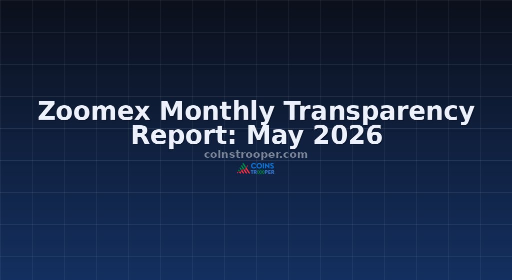 Zoomex Monthly Transparency Report: May 2026