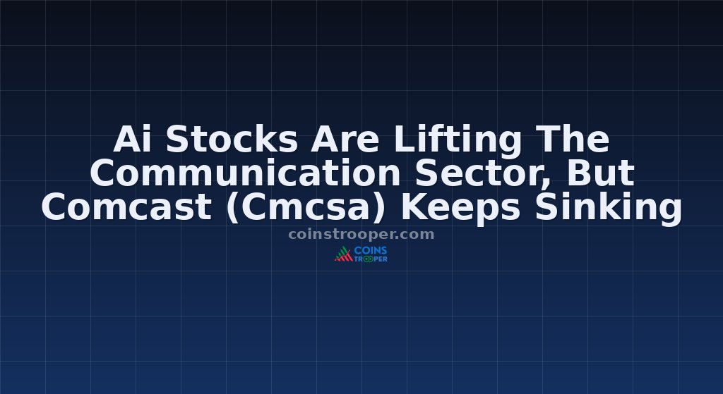 Ai Stocks Are Lifting The Communication Sector, But Comcast (Cmcsa) Keeps Sinking