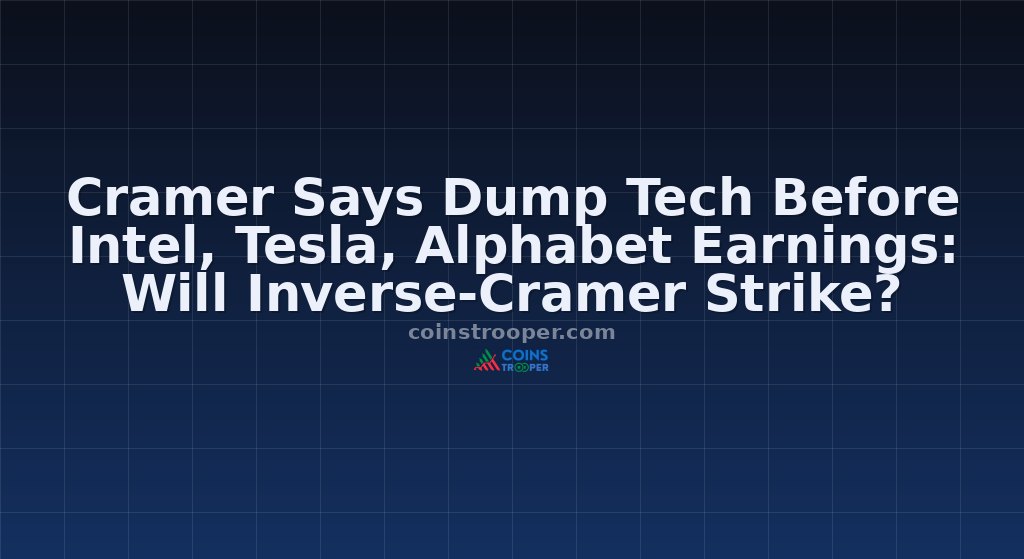 Cramer Says Dump Tech Before Intel, Tesla, Alphabet Earnings: Will Inverse-Cramer Strike?
