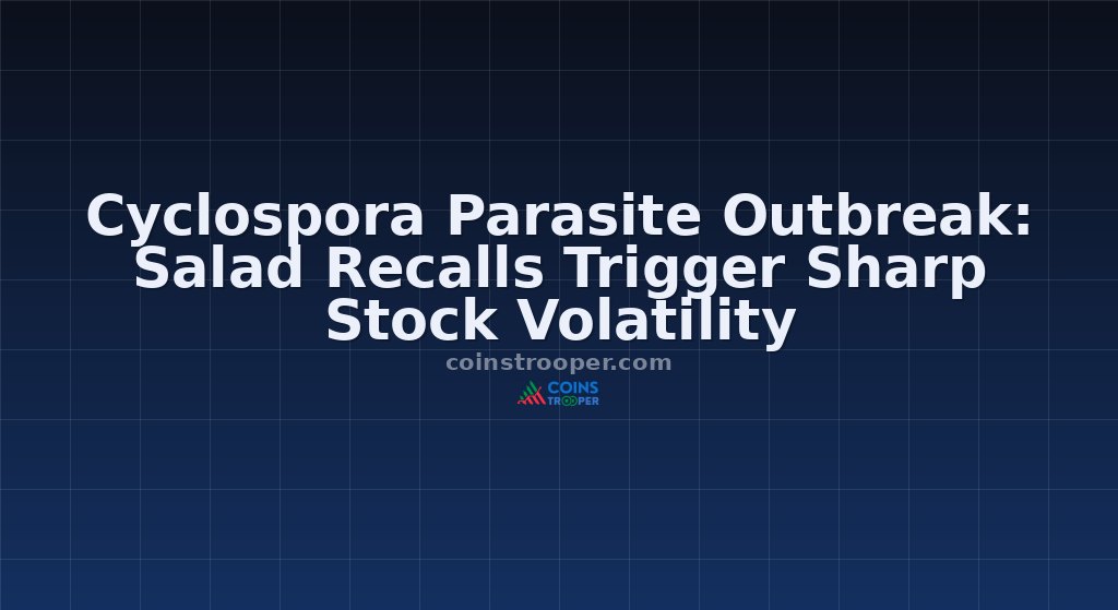 Cyclospora Parasite Outbreak: Salad Recalls Trigger Sharp Stock Volatility