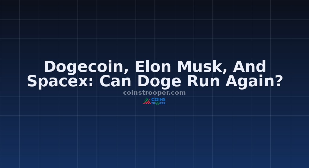 Dogecoin, Elon Musk, And Spacex: Can Doge Run Again?