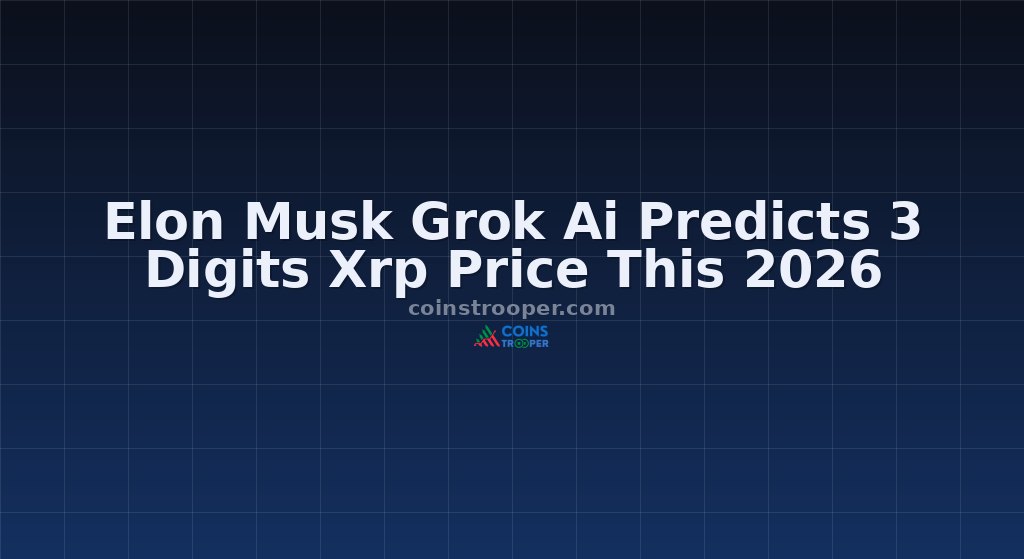 Elon Musk Grok Ai Predicts 3 Digits Xrp Price This 2026