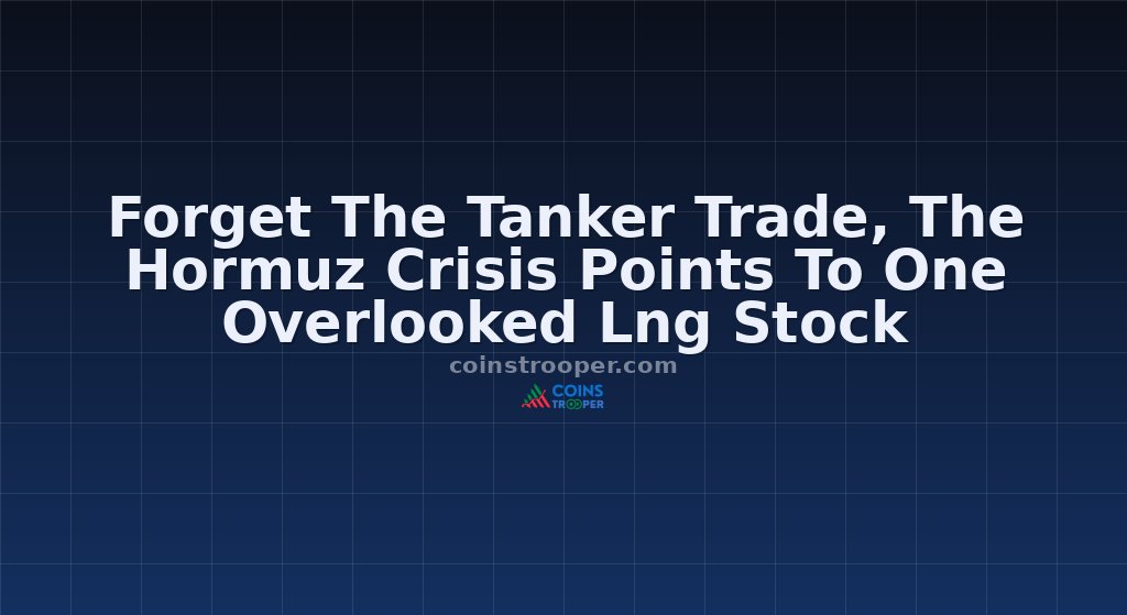 Forget The Tanker Trade, The Hormuz Crisis Points To One Overlooked Lng Stock