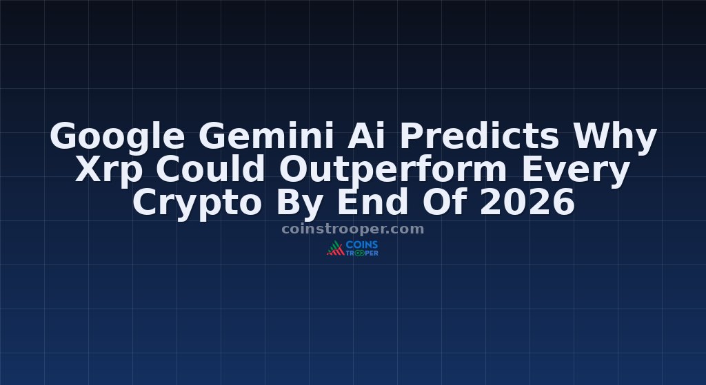 Google Gemini Ai Predicts Why Xrp Could Outperform Every Crypto By End Of 2026