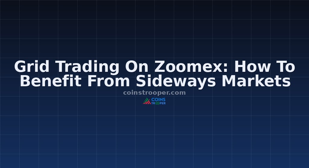 Grid Trading On Zoomex: How To Benefit From Sideways Markets