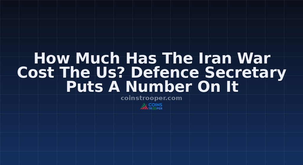 How Much Has The Iran War Cost The Us? Defence Secretary Puts A Number On It