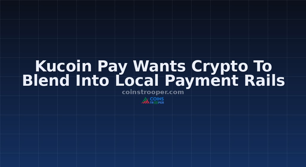 Kucoin Pay Wants Crypto To Blend Into Local Payment Rails