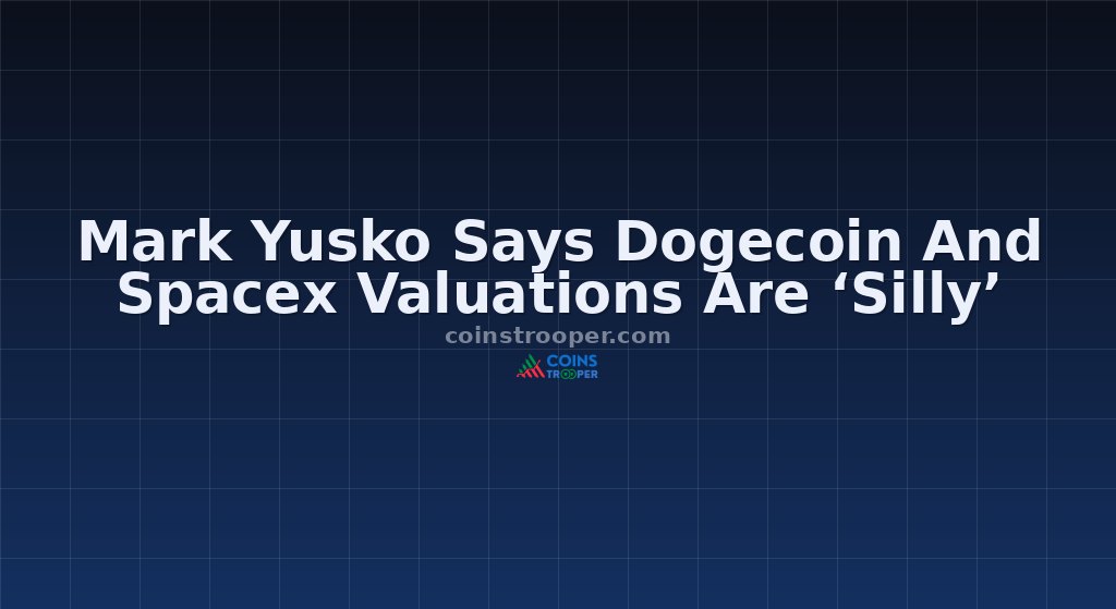 Mark Yusko Says Dogecoin And Spacex Valuations Are ‘Silly’