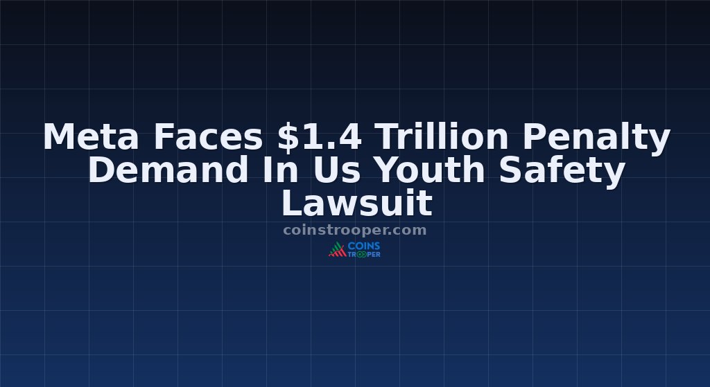 Meta Faces $1.4 Trillion Penalty Demand In Us Youth Safety Lawsuit