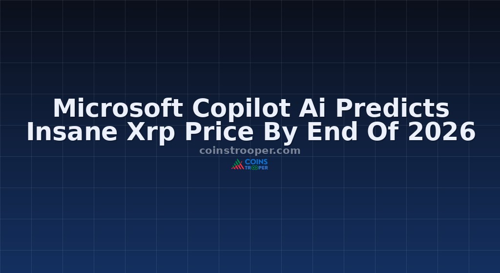 Microsoft Copilot Ai Predicts Insane Xrp Price By End Of 2026