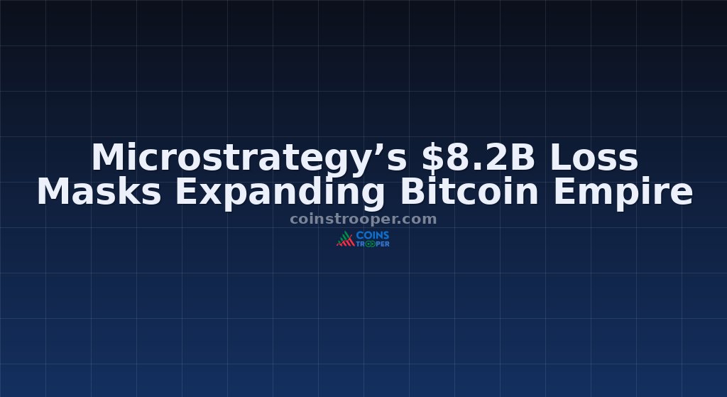Microstrategy’s $8.2B Loss Masks Expanding Bitcoin Empire