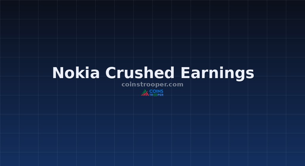 Nokia Crushed Earnings