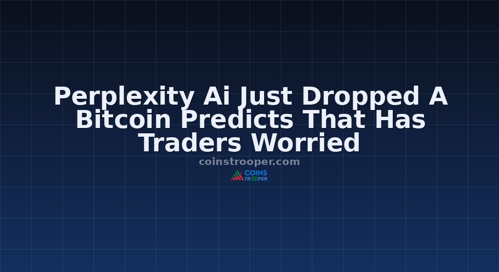 Perplexity Ai Just Dropped A Bitcoin Predicts That Has Traders Worried