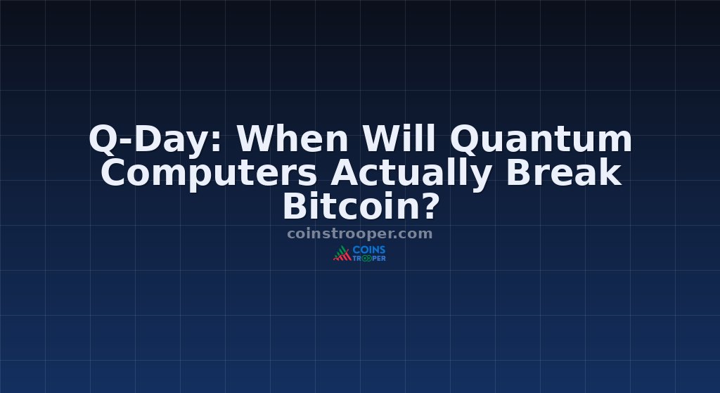 Q-Day: When Will Quantum Computers Actually Break Bitcoin?
