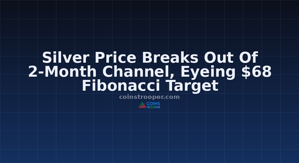 Silver Price Breaks Out Of 2-Month Channel, Eyeing $68 Fibonacci Target