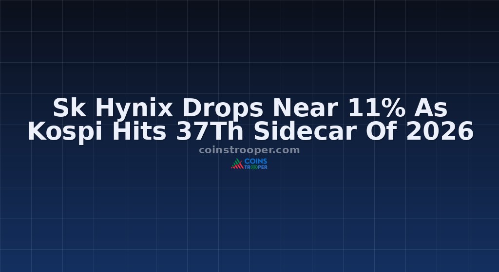 Sk Hynix Drops Near 11% As Kospi Hits 37Th Sidecar Of 2026