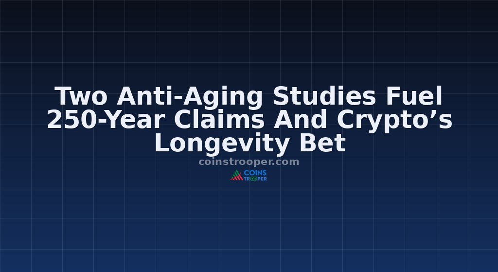 Two Anti-Aging Studies Fuel 250-Year Claims And Crypto’s Longevity Bet