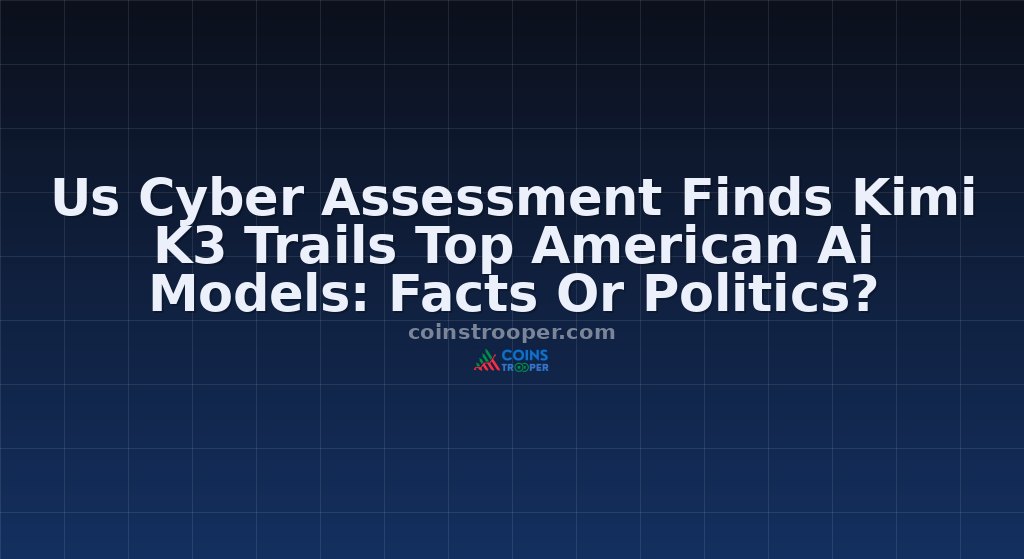 Us Cyber Assessment Finds Kimi K3 Trails Top American Ai Models: Facts Or Politics?